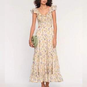 Heartloom ‘Irene’ Floral Ruffle Dress XS